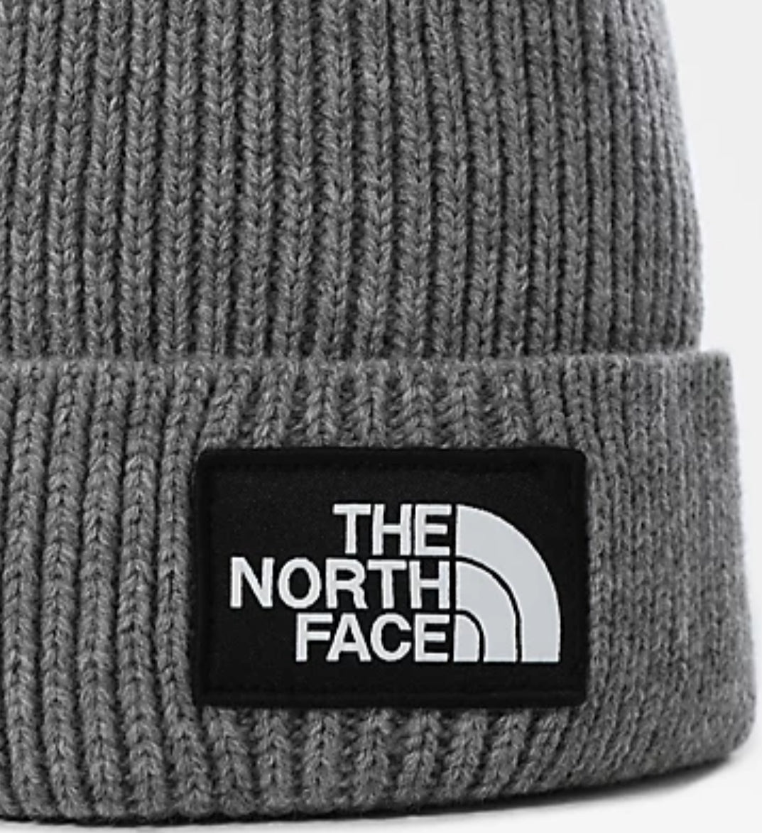 The North Face - Bonnet à revers et logo - Rose